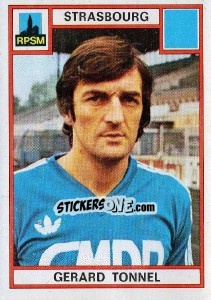 Sticker Gerard Tonnel - Football France 1975-1976 - Panini