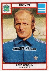 Sticker Rene Cedolin - Football France 1975-1976 n. 312 - Panini