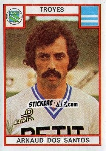 Sticker Arnaud Dos Santos - Football France 1975-1976 n. 320 - Panini