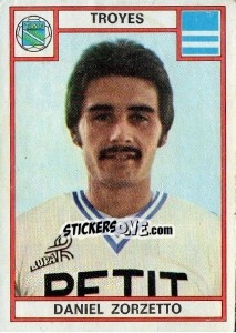 Cromo Daniel Zorzetto - Football France 1975-1976 - Panini