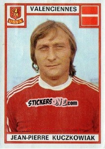 Figurina Jean-Pierre Kuczkowiak - Football France 1975-1976 - Panini