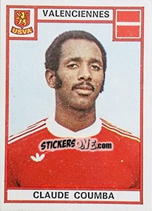Sticker Claude Coumba - Football France 1975-1976 n. 333 - Panini