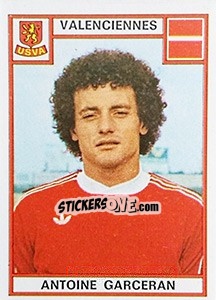 Figurina Antoine Garceran - Football France 1975-1976 n. 336 - Panini