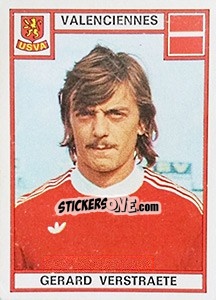 Figurina Gerard Verstraete - Football France 1975-1976 n. 337 - Panini