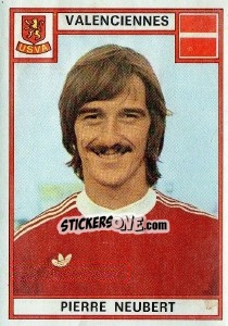 Sticker Pierre Neubert - Football France 1975-1976 n. 338 - Panini