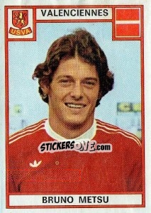 Cromo Bruno Metsu - Football France 1975-1976 - Panini