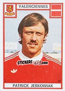 Sticker Patrick Jaskowiak - Football France 1975-1976 - Panini