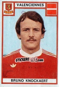 Cromo Bruno Knockaert - Football France 1975-1976 - Panini