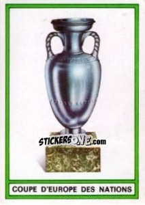 Sticker European Nations Cup - Football France 1975-1976 - Panini