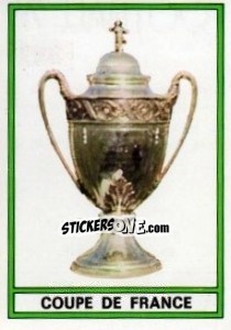 Sticker Coupe de France - Football France 1975-1976 - Panini