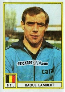 Cromo Raoul Lambert (Belgium) - Football France 1975-1976 n. 360 - Panini