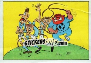 Sticker L'entraineur - Football France 1975-1976 n. 371 - Panini