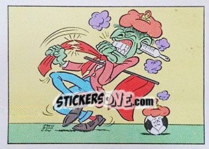 Sticker Le supporter - Football France 1975-1976 n. 373 - Panini
