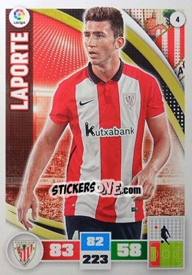 Sticker Laporte - Liga BBVA 2015-2016. Adrenalyn XL n. 4 - Panini