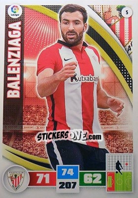 Figurina Balenziaga - Liga BBVA 2015-2016. Adrenalyn XL - Panini