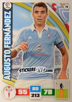 Sticker Augusto Fernández - Liga BBVA 2015-2016. Adrenalyn XL n. 79 - Panini