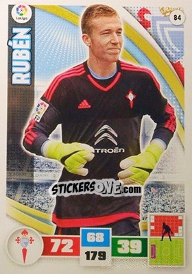 Sticker Rubén - Liga BBVA 2015-2016. Adrenalyn XL n. 84 - Panini