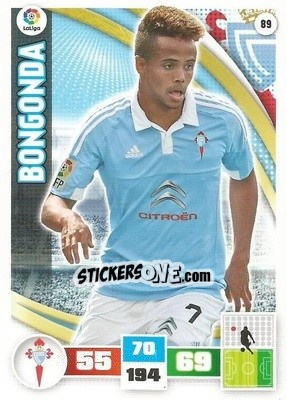 Sticker Bongonda - Liga BBVA 2015-2016. Adrenalyn XL n. 89 - Panini