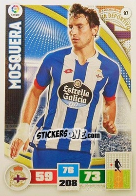 Cromo Mosquera - Liga BBVA 2015-2016. Adrenalyn XL n. 97 - Panini