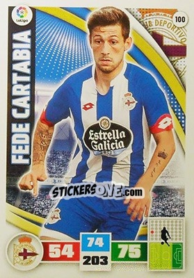 Sticker Fede Cartabia - Liga BBVA 2015-2016. Adrenalyn XL n. 100 - Panini