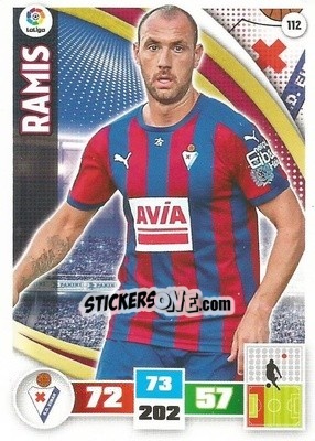 Sticker Ramis - Liga BBVA 2015-2016. Adrenalyn XL n. 112 - Panini