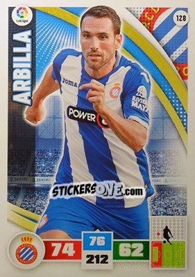 Sticker Arbilla - Liga BBVA 2015-2016. Adrenalyn XL n. 128 - Panini
