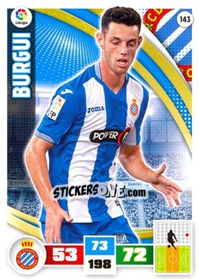 Sticker Burgui - Liga BBVA 2015-2016. Adrenalyn XL - Panini