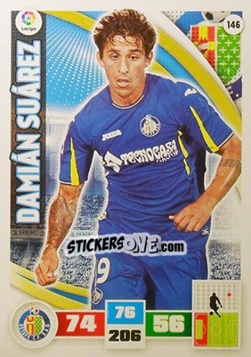 Sticker Damián Súarez - Liga BBVA 2015-2016. Adrenalyn XL n. 146 - Panini