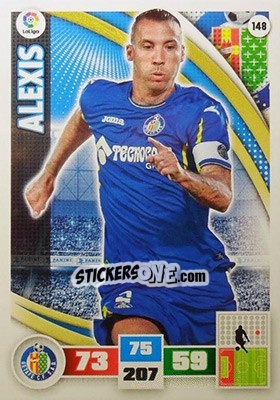 Sticker Alexis - Liga BBVA 2015-2016. Adrenalyn XL n. 148 - Panini