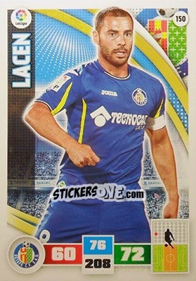 Sticker Lacen - Liga BBVA 2015-2016. Adrenalyn XL n. 150 - Panini