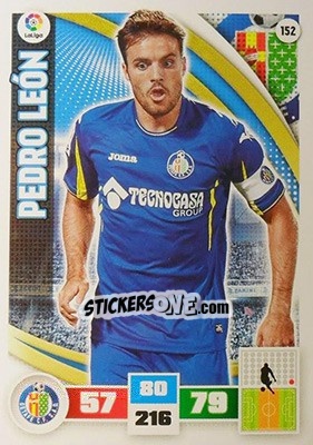 Sticker Pedro León - Liga BBVA 2015-2016. Adrenalyn XL n. 152 - Panini