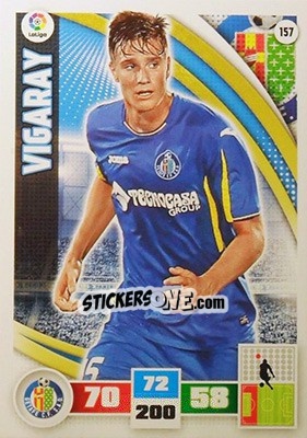 Sticker Vigaray - Liga BBVA 2015-2016. Adrenalyn XL n. 157 - Panini