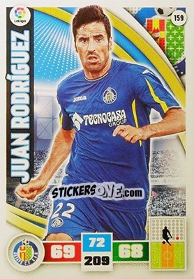Sticker Juan Rodríguez - Liga BBVA 2015-2016. Adrenalyn XL n. 159 - Panini