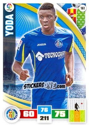 Sticker Yoda - Liga BBVA 2015-2016. Adrenalyn XL n. 161 - Panini