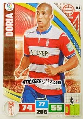 Sticker Doria - Liga BBVA 2015-2016. Adrenalyn XL n. 166 - Panini