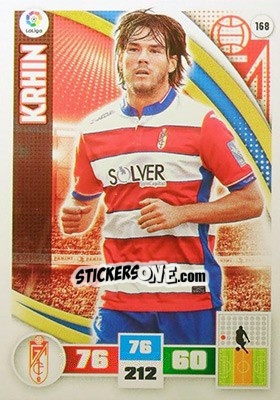 Sticker Krhin - Liga BBVA 2015-2016. Adrenalyn XL n. 168 - Panini