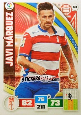 Sticker Javi Márquez - Liga BBVA 2015-2016. Adrenalyn XL n. 170 - Panini