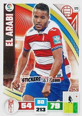Sticker El Arabi - Liga BBVA 2015-2016. Adrenalyn XL n. 173 - Panini