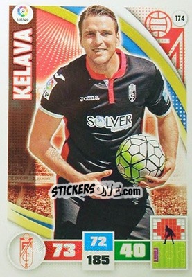 Sticker Kelava - Liga BBVA 2015-2016. Adrenalyn XL n. 174 - Panini