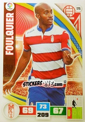 Sticker Foulquier - Liga BBVA 2015-2016. Adrenalyn XL n. 175 - Panini