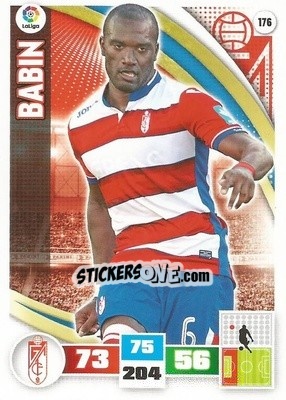 Sticker Babin - Liga BBVA 2015-2016. Adrenalyn XL n. 176 - Panini