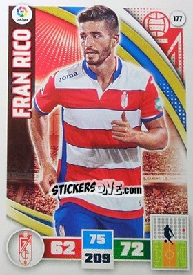 Cromo Fran Rico - Liga BBVA 2015-2016. Adrenalyn XL - Panini