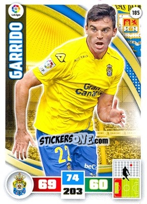 Sticker Garrido - Liga BBVA 2015-2016. Adrenalyn XL n. 185 - Panini