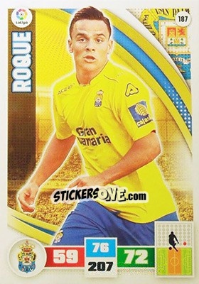 Sticker Roque - Liga BBVA 2015-2016. Adrenalyn XL n. 187 - Panini