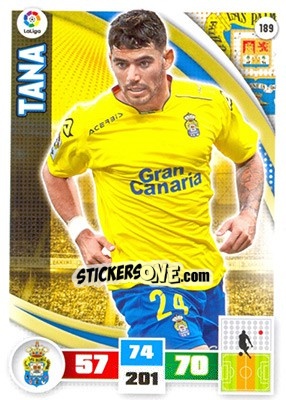Sticker Tana - Liga BBVA 2015-2016. Adrenalyn XL n. 189 - Panini