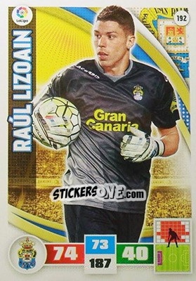 Sticker Raúl Lizoain - Liga BBVA 2015-2016. Adrenalyn XL - Panini