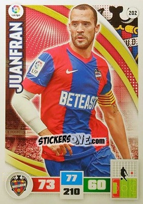 Sticker Juanfran - Liga BBVA 2015-2016. Adrenalyn XL - Panini