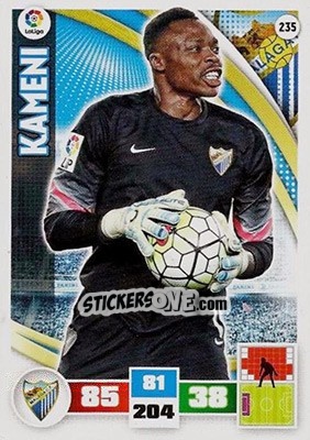 Sticker Kameni - Liga BBVA 2015-2016. Adrenalyn XL n. 235 - Panini