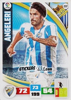 Sticker Angeleri - Liga BBVA 2015-2016. Adrenalyn XL n. 237 - Panini