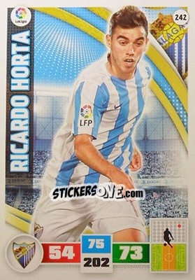 Cromo Ricardo Horta - Liga BBVA 2015-2016. Adrenalyn XL - Panini